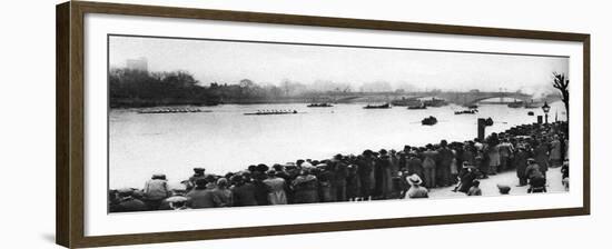 Start of the Oxford and Cambridge Boat Race, London, 1926-1927-null-Framed Giclee Print