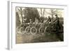 Start of Vintage Bicycle Race-null-Framed Art Print