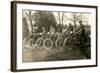 Start of Vintage Bicycle Race-null-Framed Art Print