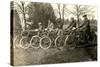 Start of Vintage Bicycle Race-null-Stretched Canvas