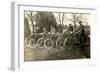 Start of Vintage Bicycle Race-null-Framed Art Print