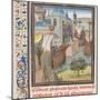 Start to the Fourth Crusade, Miniature from the Historia by William of Tyre, 1460s-null-Mounted Giclee Print