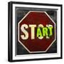 Start-Daniel Bombardier-Framed Giclee Print