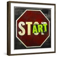 Start-Daniel Bombardier-Framed Giclee Print