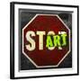 Start-Daniel Bombardier-Framed Giclee Print