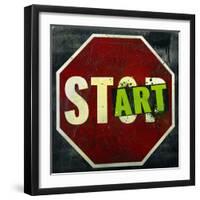 Start-Daniel Bombardier-Framed Art Print