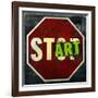 Start-Daniel Bombardier-Framed Giclee Print