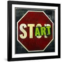 Start-Daniel Bombardier-Framed Giclee Print