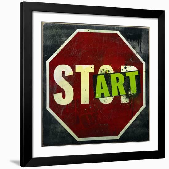 Start-Daniel Bombardier-Framed Giclee Print