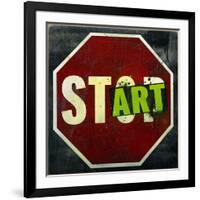 Start-Daniel Bombardier-Framed Giclee Print