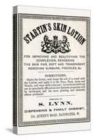 Startin's Skin Lotion-null-Stretched Canvas