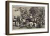 Starting for the Pyramids, a Sketch at Cairo-Valentine Walter Lewis Bromley-Framed Giclee Print