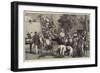 Starting for the Pyramids, a Sketch at Cairo-Valentine Walter Lewis Bromley-Framed Giclee Print