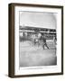 Starting Line of a Penny-Farthing Bicycle Race-George Barker-Framed Photographic Print