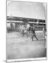 Starting Line of a Penny-Farthing Bicycle Race-George Barker-Mounted Photographic Print