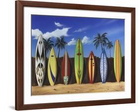 Starting Line Up-Scott Westmoreland-Framed Art Print