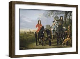 Starting the Hunt-Aelbert Cuyp-Framed Art Print