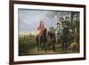 Starting the Hunt-Aelbert Cuyp-Framed Premium Giclee Print