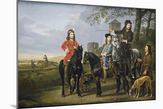 Starting the Hunt-Aelbert Cuyp-Mounted Art Print