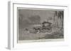 Starting the Mail-Cart in Ceylon-Charles Edwin Fripp-Framed Giclee Print