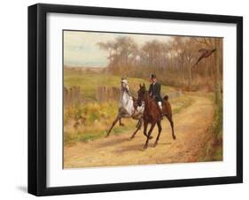 Startled-Thomas Blinks-Framed Giclee Print