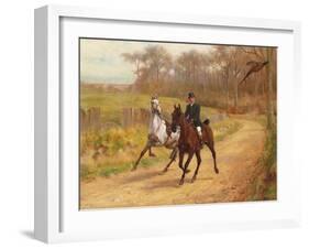 Startled-Thomas Blinks-Framed Giclee Print