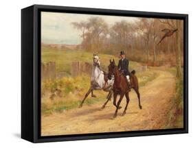 Startled-Thomas Blinks-Framed Stretched Canvas