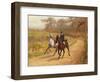 Startled-Thomas Blinks-Framed Giclee Print