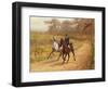 Startled-Thomas Blinks-Framed Giclee Print