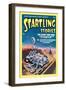 Startling Stories: Planet-Vac-null-Framed Art Print