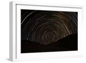 Startrails Near the Brandberg Mountain-null-Framed Photographic Print