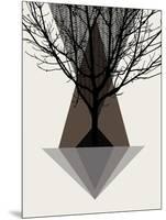 Startree Brown-null-Mounted Art Print