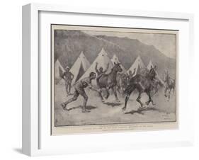 Starved Out, One of the Most Pathetic Incidents of the Siege-William T. Maud-Framed Giclee Print