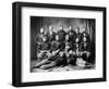 State Agricultural College Football Eleven, 1899 (B/W Photo)-Bradley Bradley-Framed Giclee Print