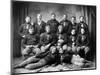 State Agricultural College Football Eleven, 1899 (B/W Photo)-Bradley Bradley-Mounted Giclee Print