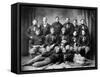 State Agricultural College Football Eleven, 1899 (B/W Photo)-Bradley Bradley-Framed Stretched Canvas