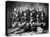 State Agricultural College Football Eleven, 1899 (B/W Photo)-Bradley Bradley-Stretched Canvas