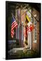 State and National U.S. Flags, Annapolis, Maryland, USA-Christopher Reed-Framed Premium Photographic Print