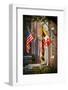 State and National U.S. Flags, Annapolis, Maryland, USA-Christopher Reed-Framed Photographic Print