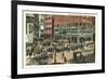 State and Washington Streets, Chicago, Illinois-null-Framed Premium Giclee Print