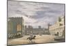 State Arrival of a Royal Visitor, the Quadrangle by Moonlight, Windsor Castle, 1838-James Baker Pyne-Mounted Giclee Print