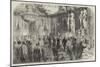 State Banquet Given by the Emperor of the French to the Peace Plenipotentiaries, at the Tuileries-null-Mounted Giclee Print