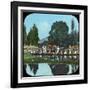 State Barge on the Apple Tree Canal, India, Late 19th or Early 20th Century-null-Framed Giclee Print