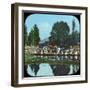 State Barge on the Apple Tree Canal, India, Late 19th or Early 20th Century-null-Framed Giclee Print