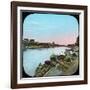 State Barge Opposite a Maharajah's Palace, India, Late 19th or Early 20th Century-null-Framed Giclee Print