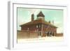 State Bath House, Revere Beach, Mass.-null-Framed Art Print