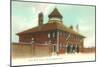 State Bath House, Revere Beach, Mass.-null-Mounted Art Print