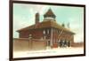 State Bath House, Revere Beach, Mass.-null-Framed Art Print