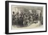 State Breakfast Given by the Prince of Wales on Board the Serapis to the King and Queen of Greece-null-Framed Giclee Print