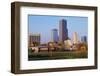 State capital and skyline in Little Rock, Arkansas-null-Framed Photographic Print